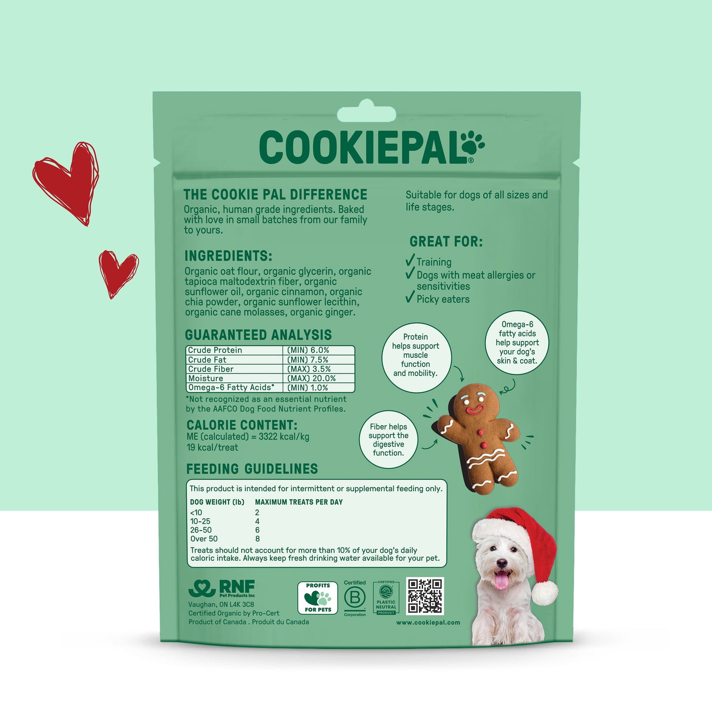 Gingerbread Soft Baked Bites