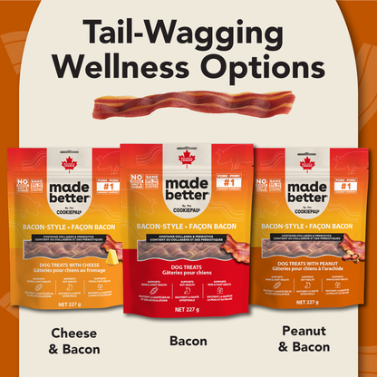 Bacon-Style Treats with Peanut Butter