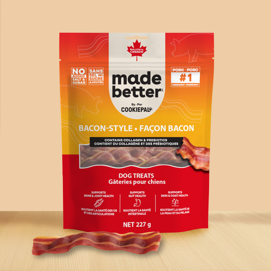 Bacon Style Treats with Collagen & Prebiotics