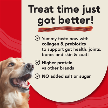 Bacon Style Treats with Collagen & Prebiotics