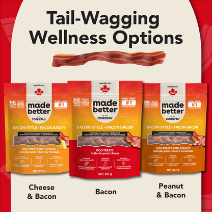 Bacon Style Treats with Collagen & Prebiotics