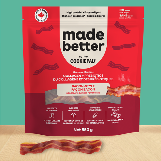 Bacon Style Treats with Collagen & Prebiotics