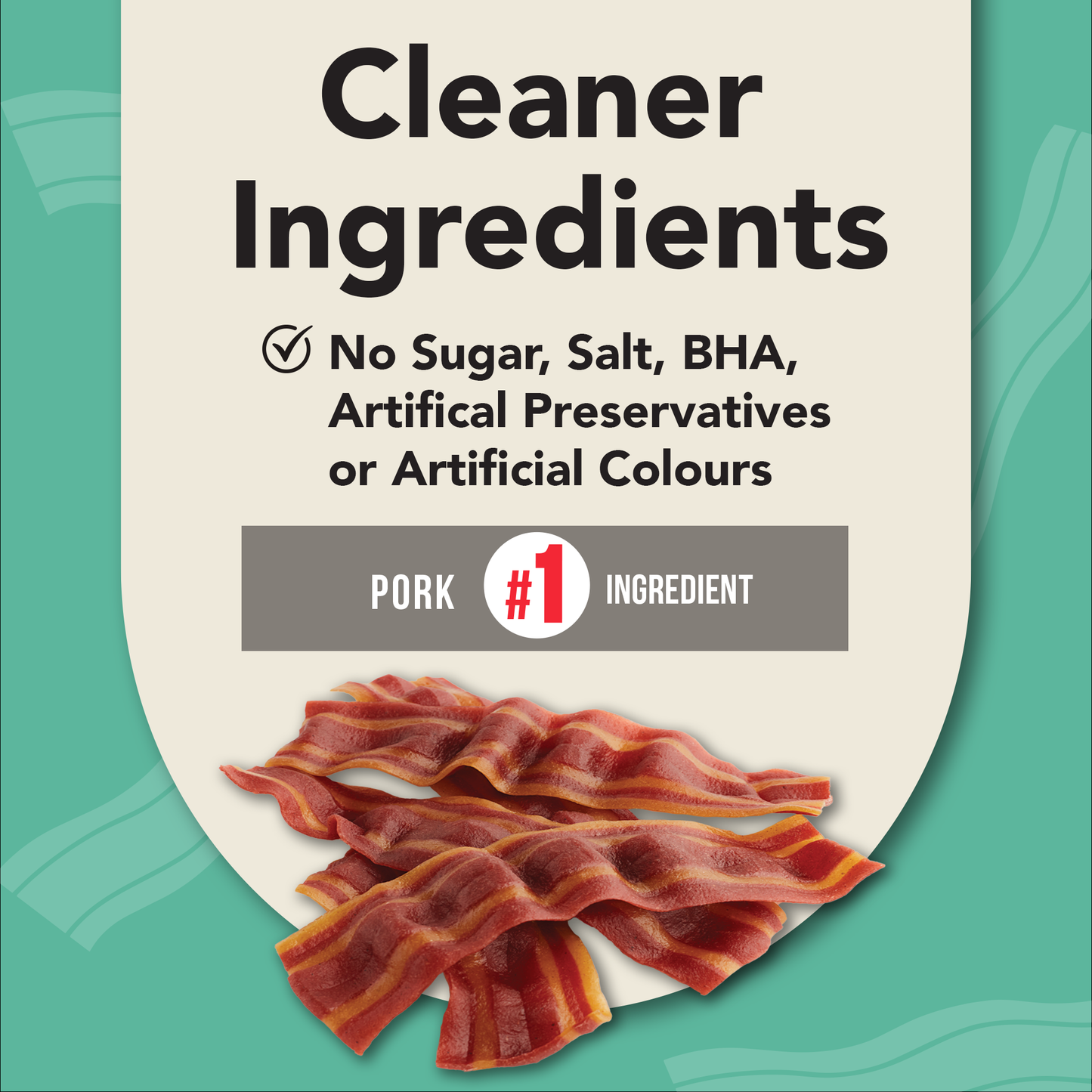 Bacon Style Treats with Collagen & Prebiotics